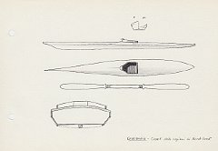 104 Groenlandia - kayak delle regioni di Nord-Ovest